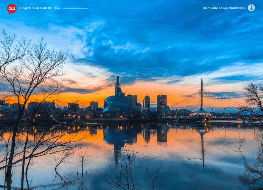 Winnipeg aerial view