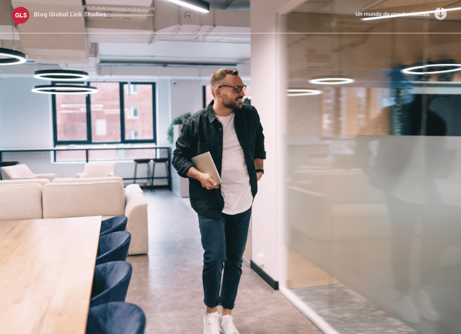 Dentro de la escuela de inglés