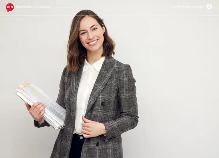 Elegant business woman