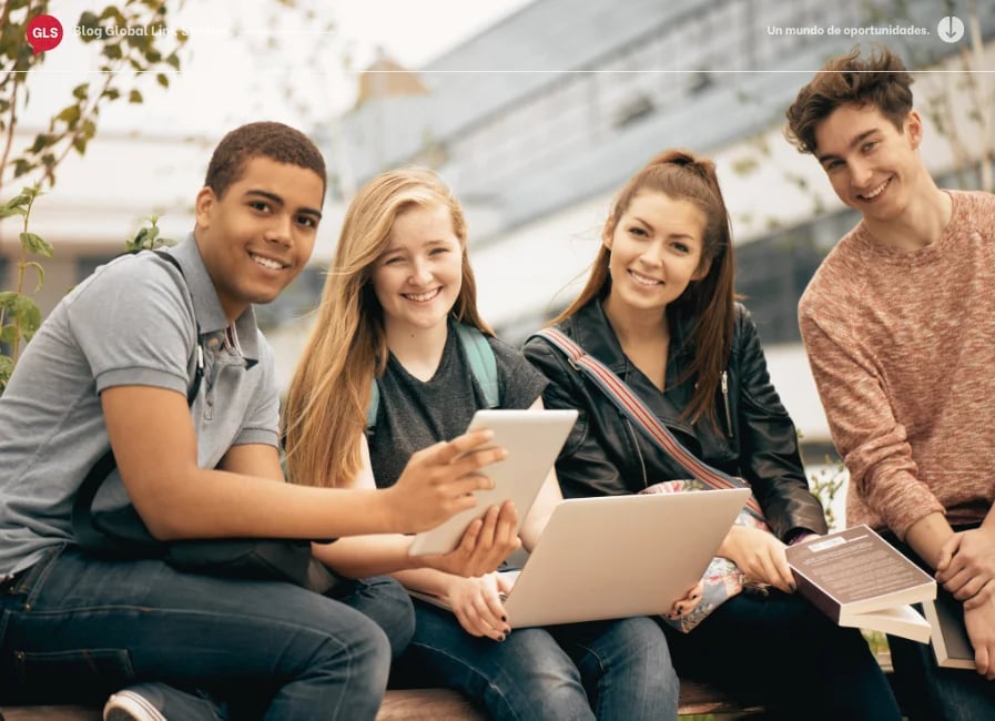 Grupo de estudiantes de inglés